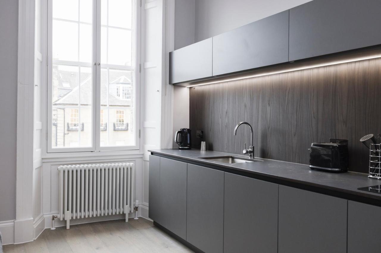 Joivy Luxurious Apt On Notable George Street Edinburg Exteriör bild