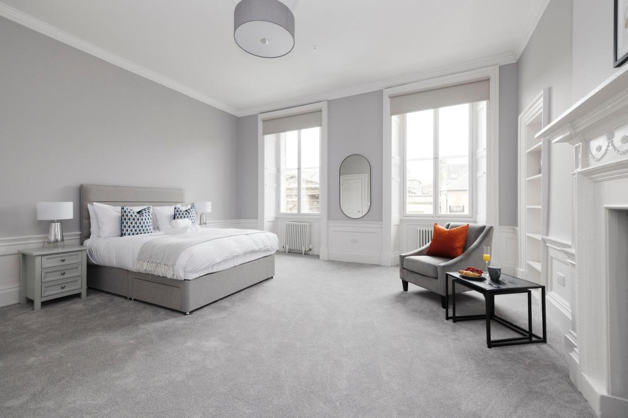 Joivy Luxurious Apt On Notable George Street Edinburg Exteriör bild